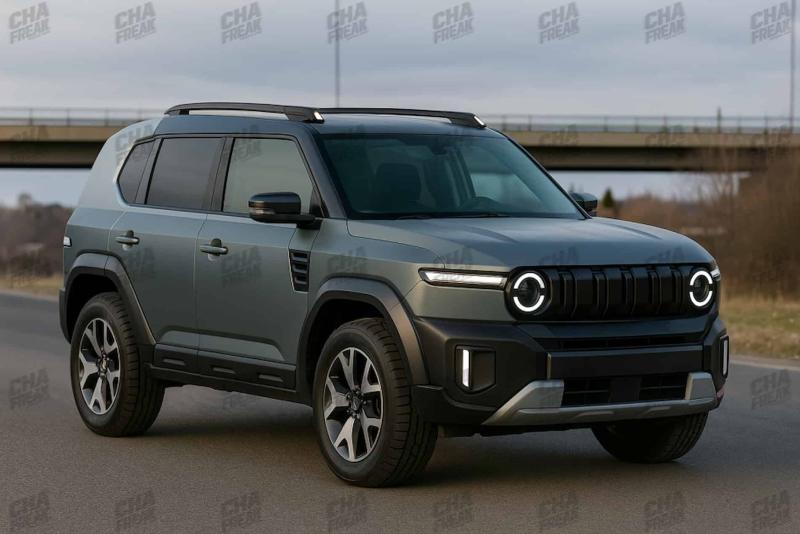 Серийный кроссовер KGM KR10 Korando…