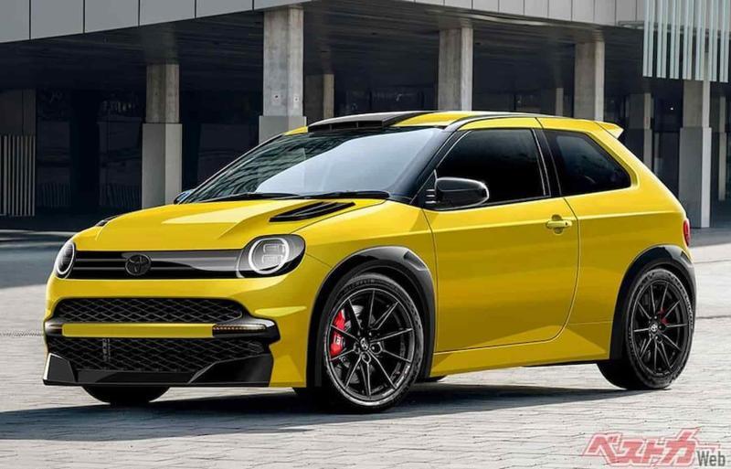 Toyota GR Starlet (спекулятивный рендер)