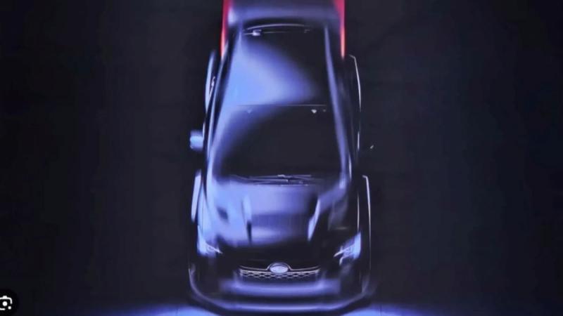 Официальный тизер новой «заряженной» модели Subaru