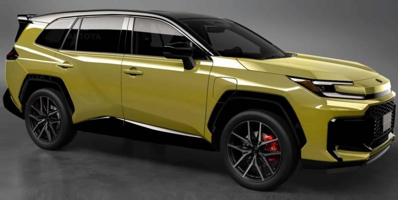 Показан 7-местный кроссовер Toyota Grand RAV4