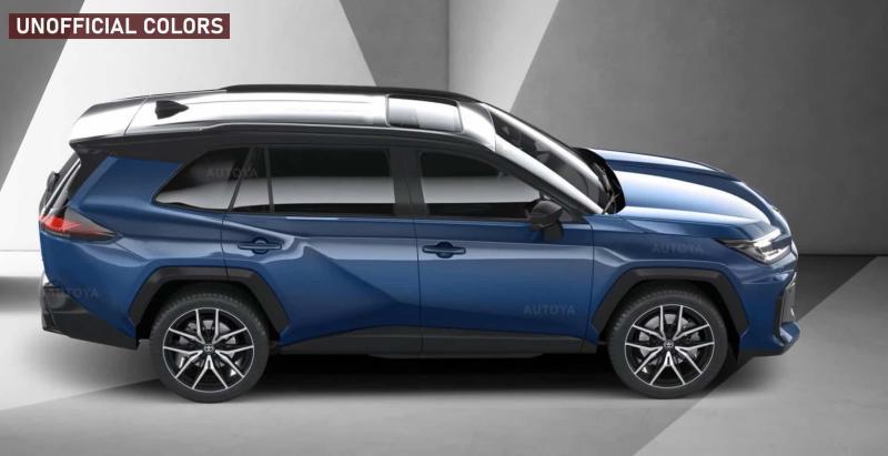 Toyota Grand RAV4 (неофициальный рендер)