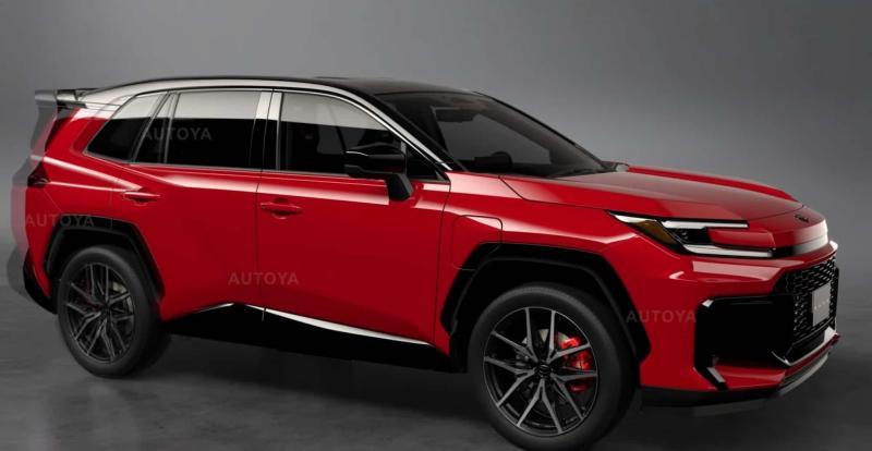Toyota Grand RAV4 (неофициальный рендер)