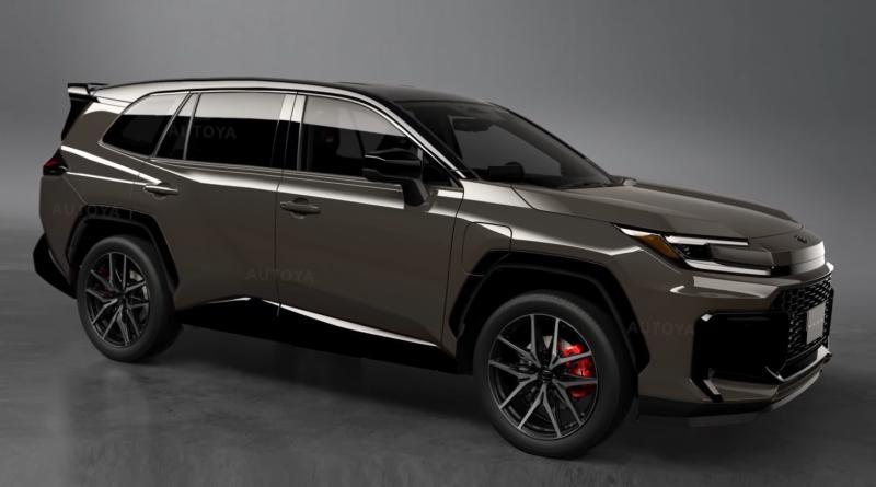 Toyota Grand RAV4 (неофициальный рендер)