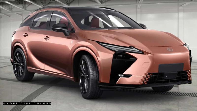 Новый Lexus RX (неофициальный рендер)