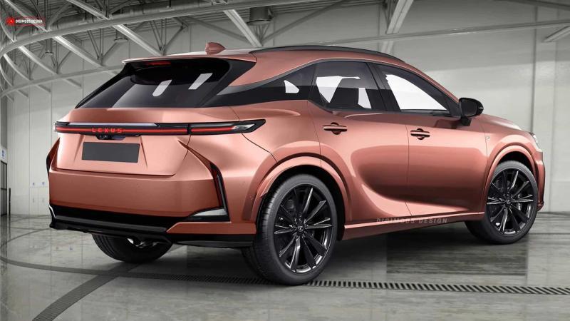 Новый Lexus RX (неофициальный рендер)
