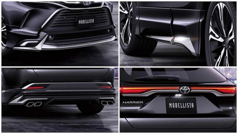 Доработки Toyota Harrier в комплекте Modellista…