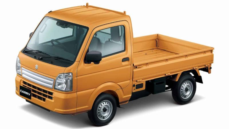 Suzuki Carry в цвете Tool Orange