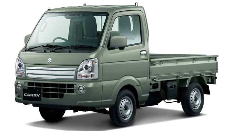 Suzuki Carry в цвете Green Metallic