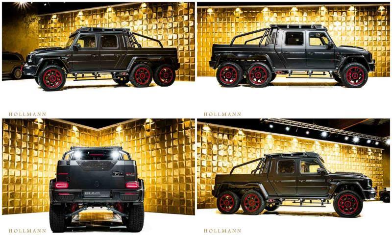 Brabus XLP 900 6×6 Adventure, выставленный…