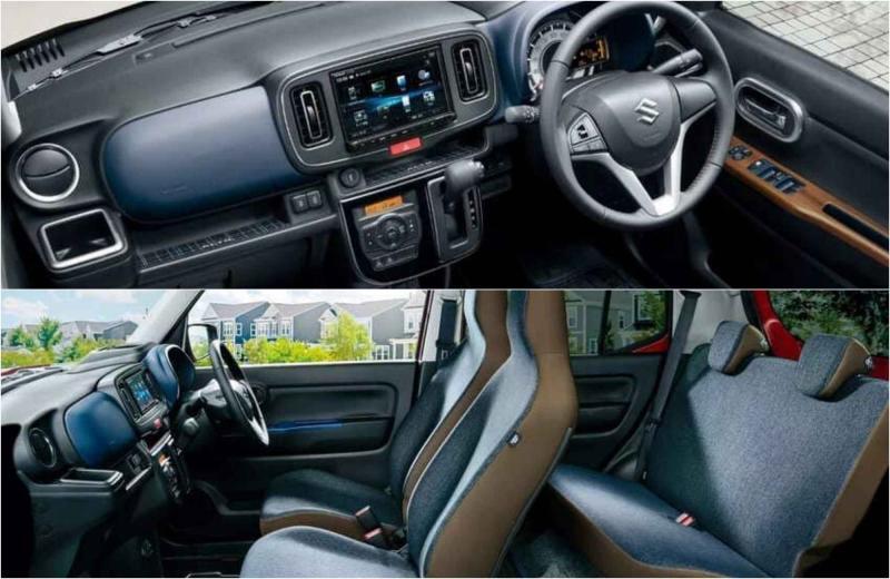 Интерьер обновленного Suzuki Alto для Японии