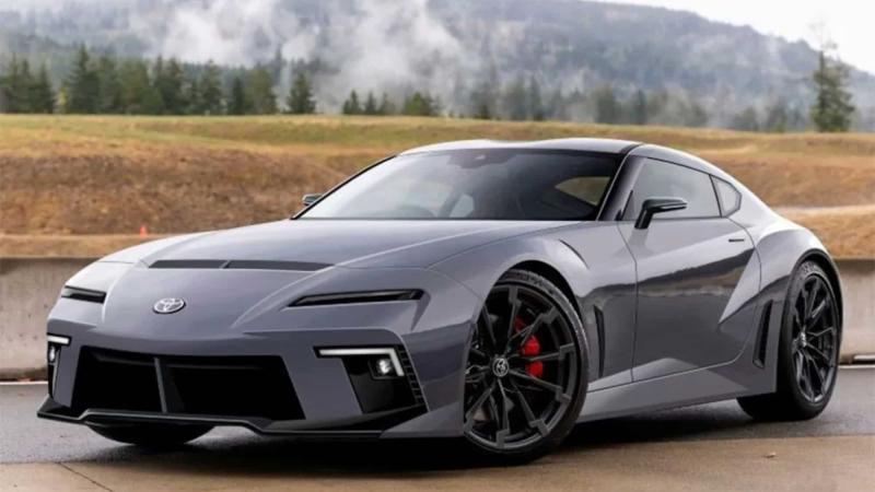 Спекулятивный рендер новой Toyota Supra