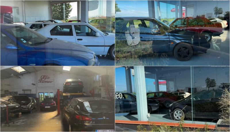Среди других необычных находок в автосалоне Alfa…