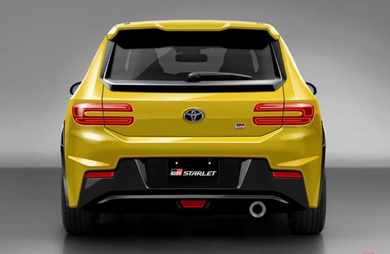 Toyota GR Starlet (спеклятивный рендер)