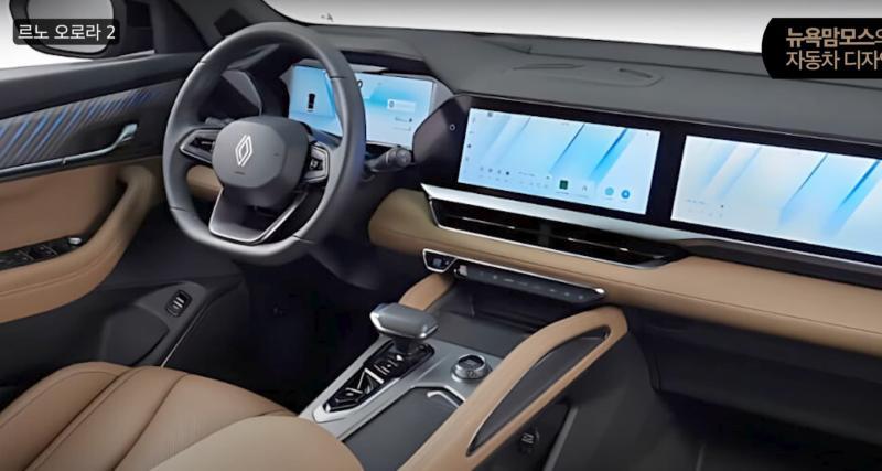 Неофициальный рендер интерьера нового Renault…