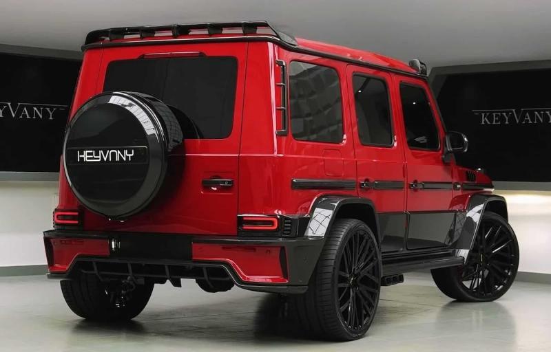 Судя по ним, для AMG G63 был предусмотрен…