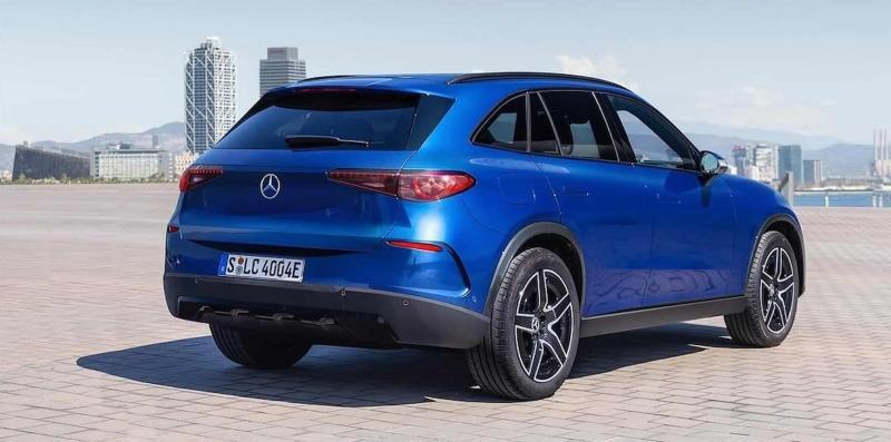 Рендер нового Mercedes-Benz GLC в электрической…
