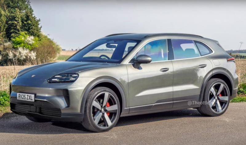Новый Porsche Cayenne (неофициальный рендер)