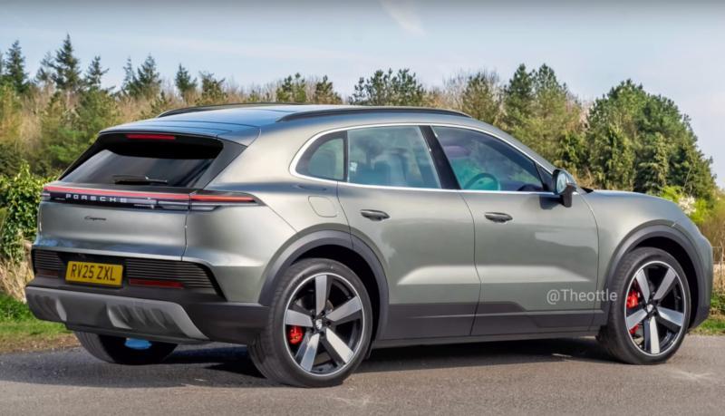 Новый Porsche Cayenne (неофициальный рендер)