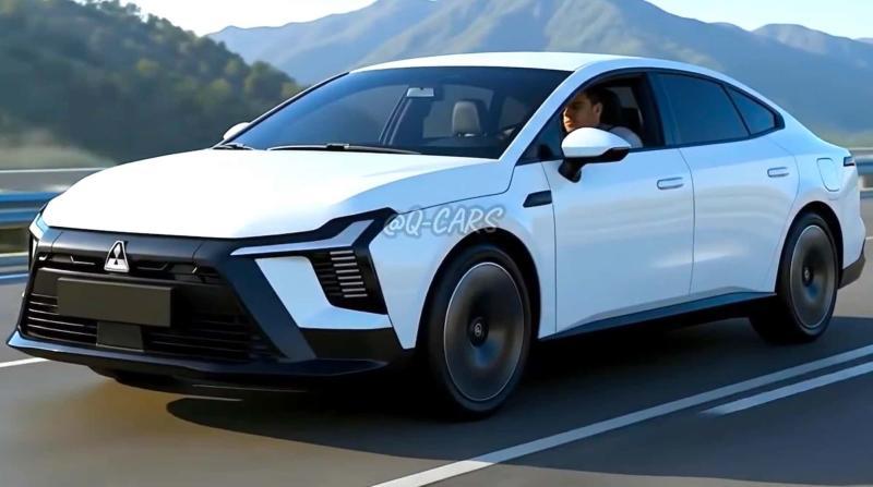 Новый Mitsubishi Galant показан в реалистичном…