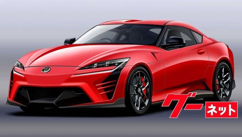 Рендер новой Toyota Supra
