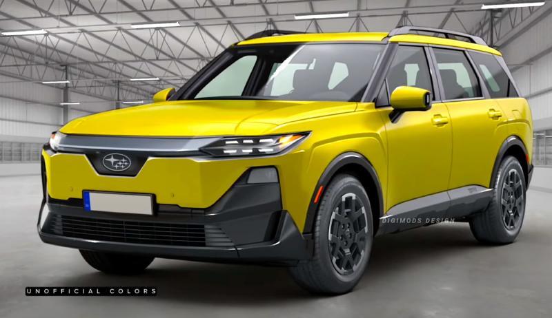 Представлен первый концепт-арт кроссовера Subaru…
