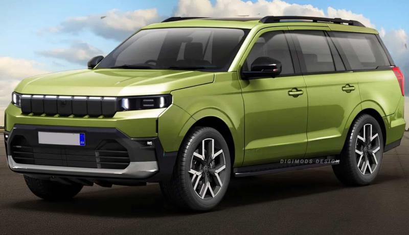Рендер нового Jeep Commander