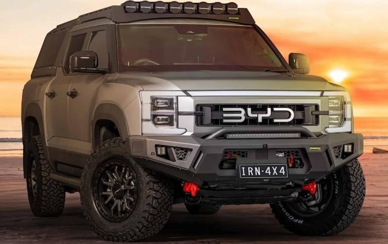 5,5-метровый китайский пикап BYD Shark превратили…