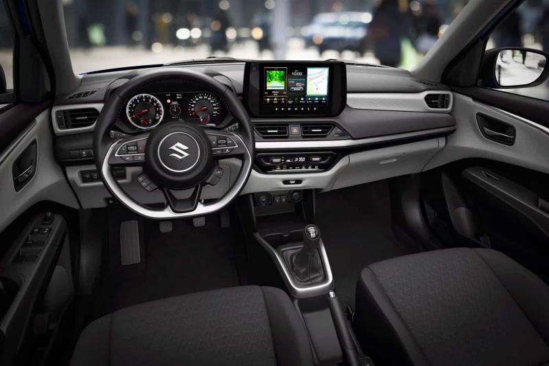 Интерьер Suzuki Swift нового поколения