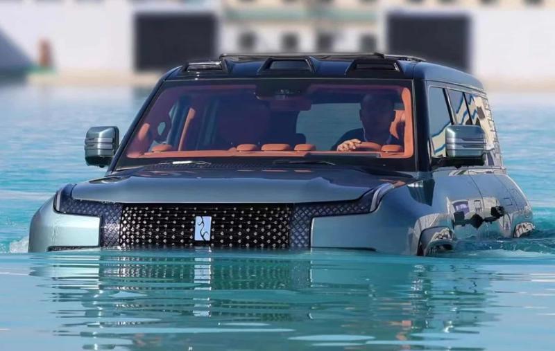 Презентационное фото BYD Yangwang U8