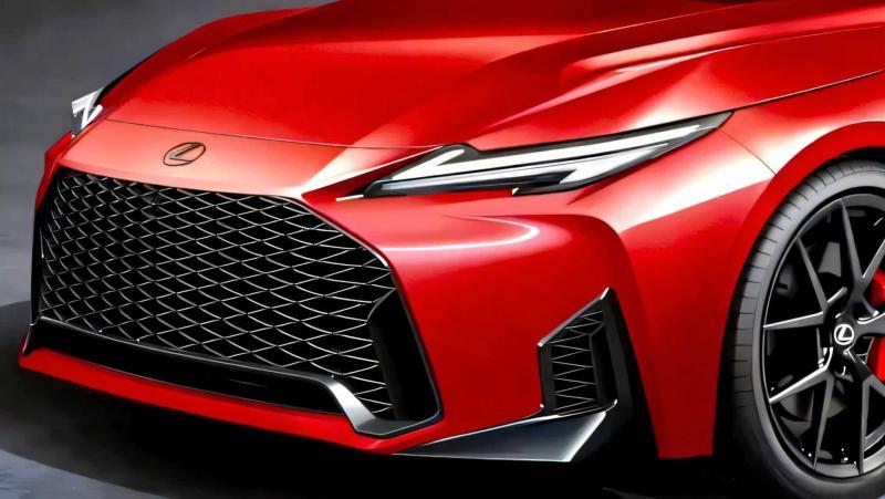 Новый Lexus ES примерил спортивный обвес F-Sport:…