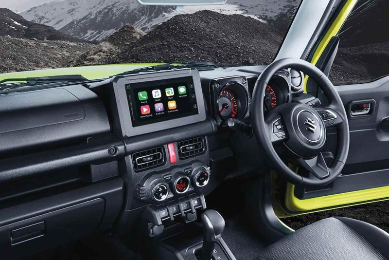 Интерьер Suzuki Jimny 2025