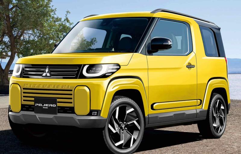 Новый мини-внедорожник Mitsubishi Pajero Mini все…