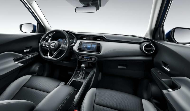 Интерьер китайской версии кроссовера Nissan Kicks