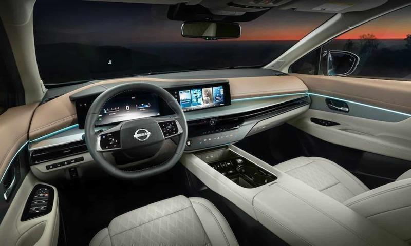 Интерьер новой генерации кроссовера Nissan Murano