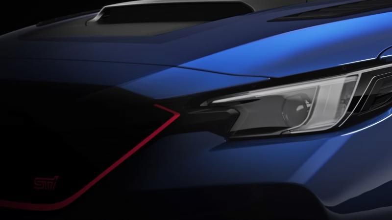Тизер нового спортивного автомобиля Subaru