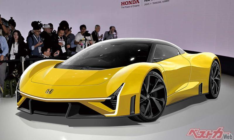 Honda NSX нового поколения (неофициальный рендер)