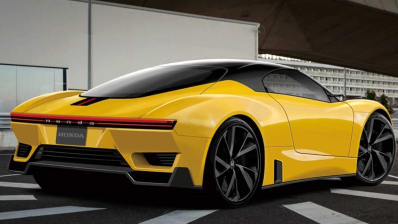 Honda NSX нового поколения (неофициальный рендер)