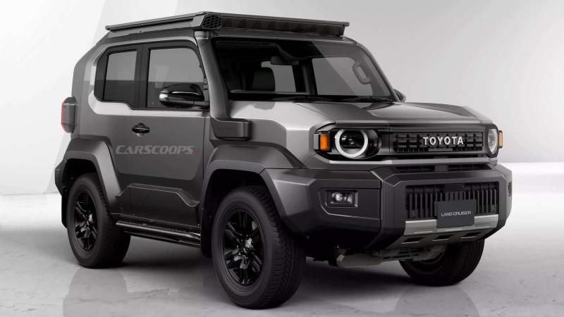 Toyota Land Cruiser FJ в короткой 3-дверной…