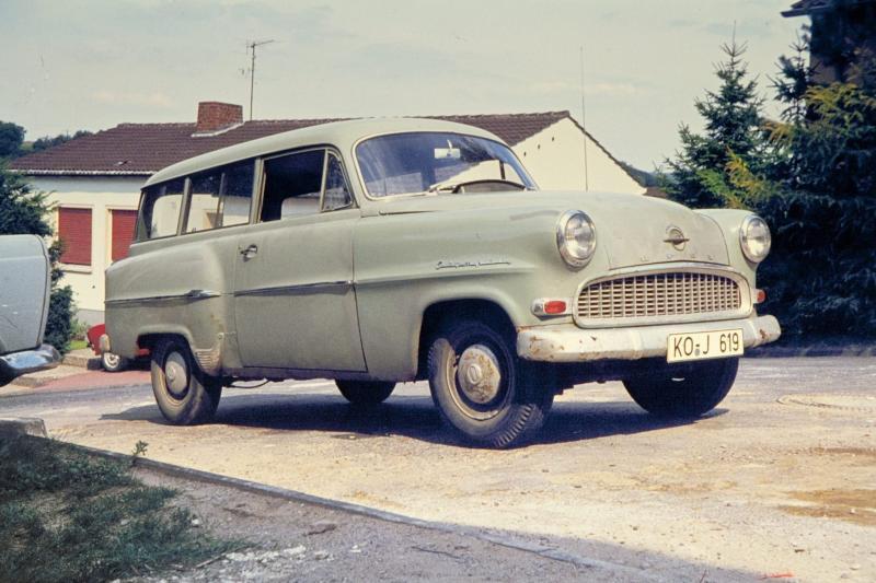 Opel Olympia Caravan 1956 Ханнса-Людеке Родевальда