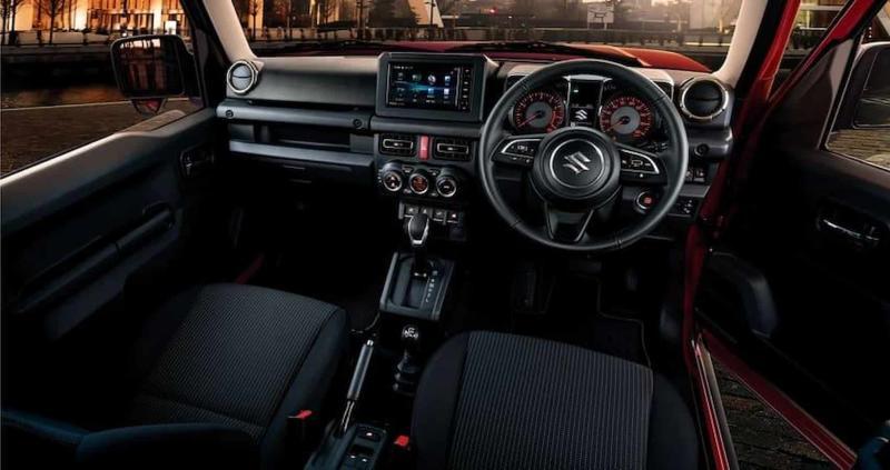 Интерьер Suzuki Jimny Nomade