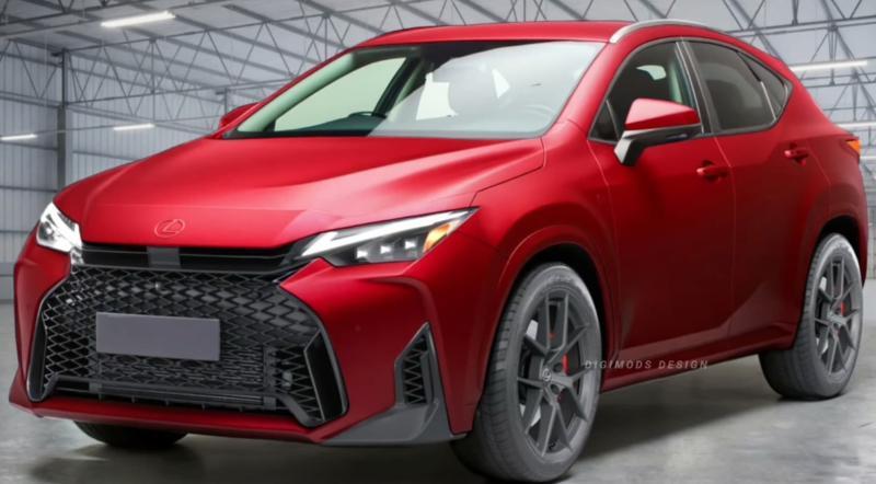 Рендер нового Lexus UX