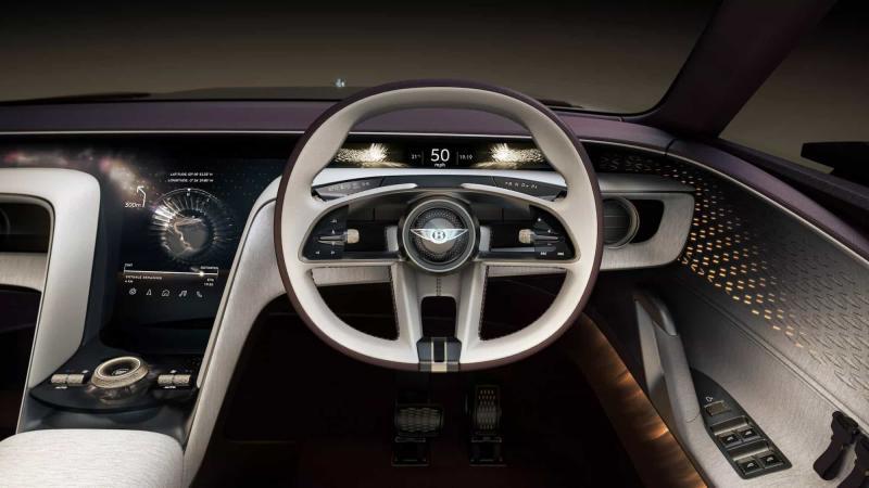 Интерьер концепт-кара Bentley EXP 15