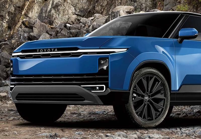 Электрический Toyota Land Criuser с несущим…