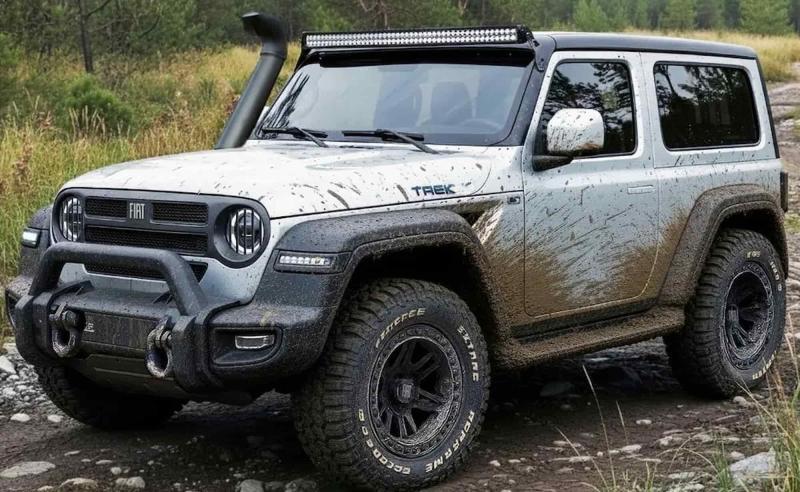 Рендер нового Fiat Campagnola на базе Jeep…