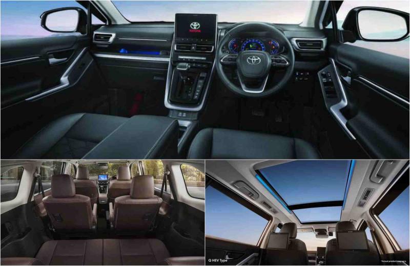 Интерьер обновленного Toyota Innova Zenix
