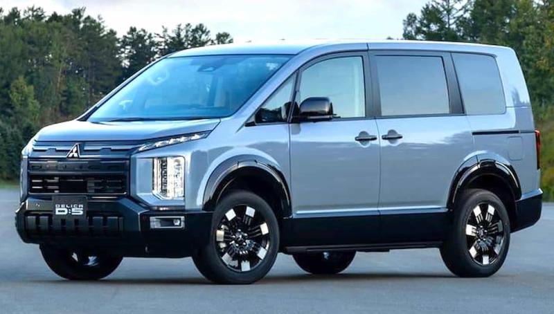 Уходящая обновленная Mitsubishi Delica D:5…
