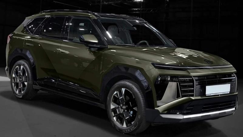 Рендер нового поколения Hyundai Tucson