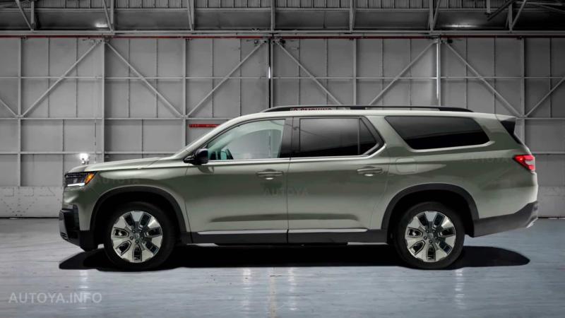 Рендер гипотетического кроссовера Honda Grand…