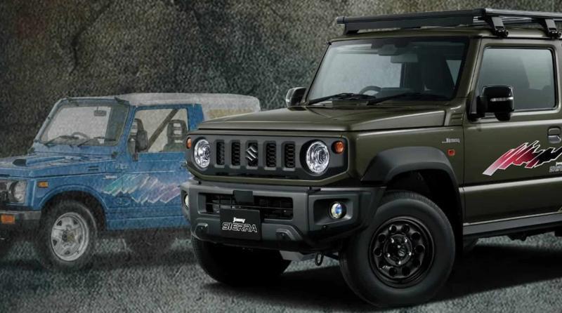 Спецверсия Suzuki Jimny Sierra Black Revival Style