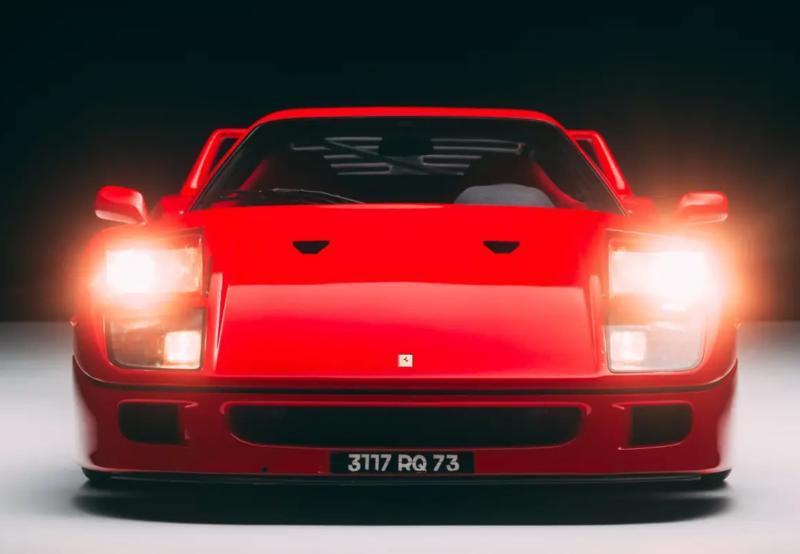 Ferrari F40 легенды Формулы-1 Алена Проста…